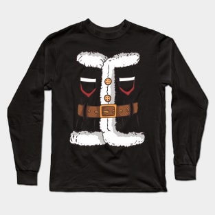 Santa Costume Long Sleeve T-Shirt